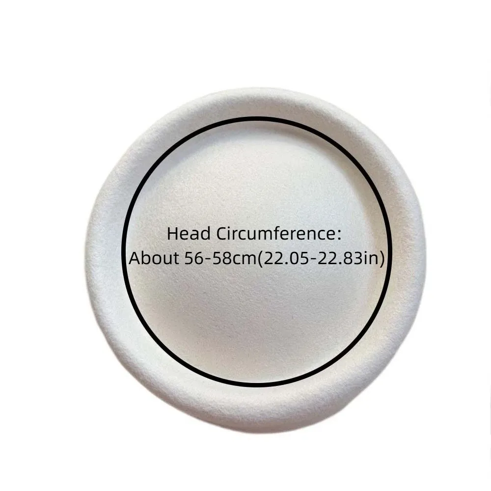 Vintage Looking Pillbox Hat French Style Dome Woolen Top Hat Air Hostess Versatile Airline Stewardess Caps Lady