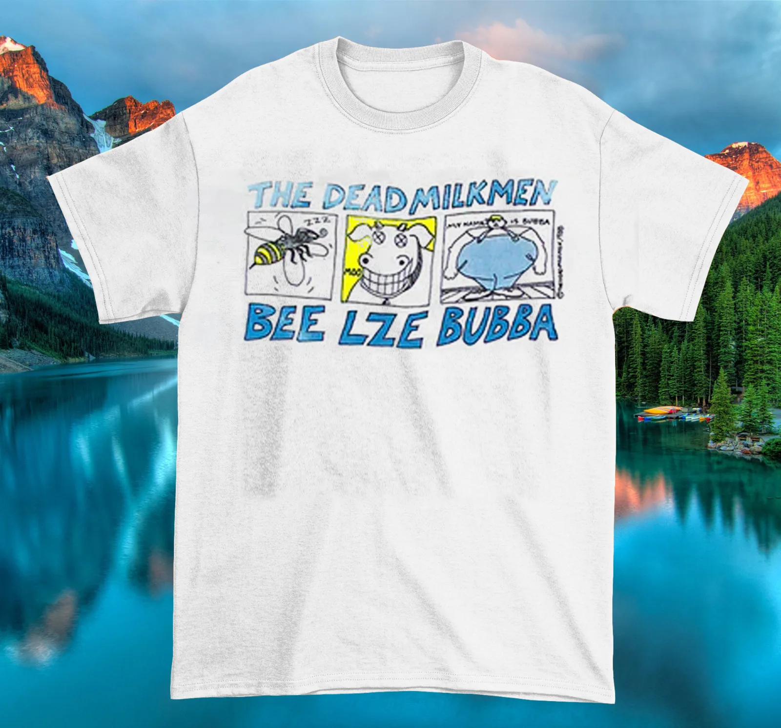 

ВИНТАЖНАЯ Футболка THE DEAD MILKMEN AMERICA TOUR 80-х годов S 4XL MR307