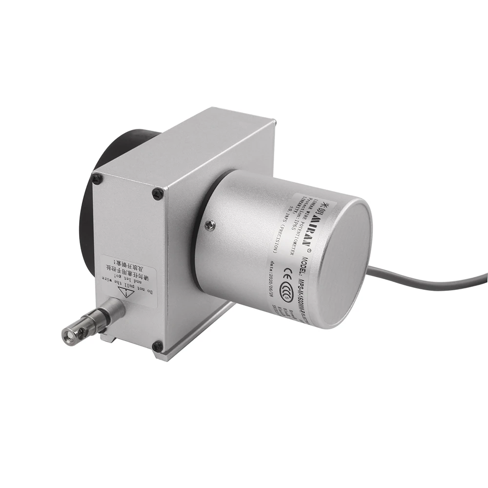 

2026 MIRAN MPS-M 1000-4000mm Long Stroke Wire Rope Displacement Sensor for External Cylinder Position Measurement