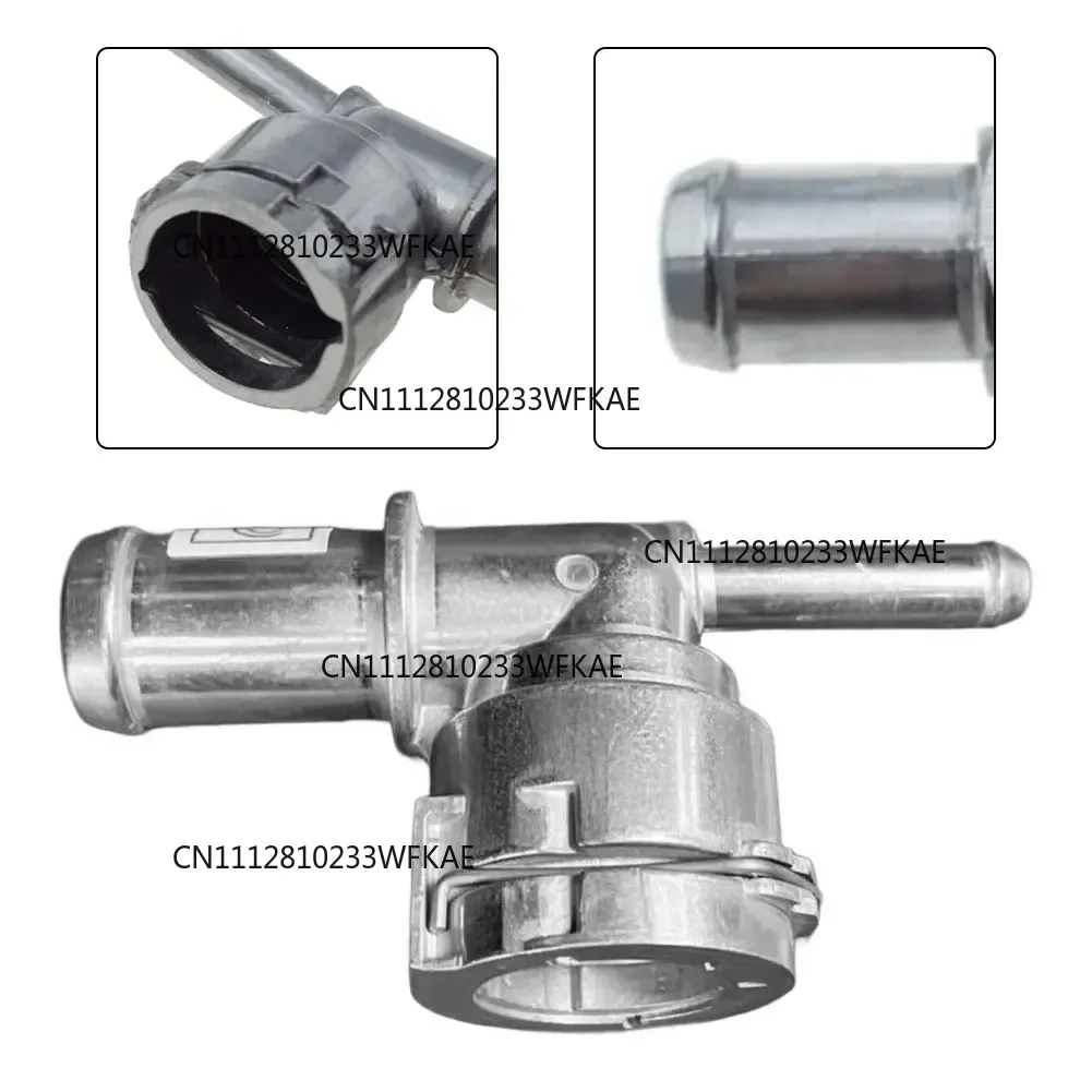 For Jeep Wrangler JL 2.0 2018-2024 Aluminum Heating Hose Fitting 68280784AB Precise Fit Heater Accessory