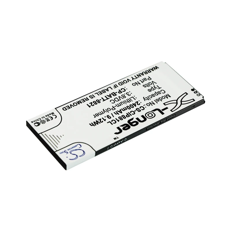 CS Cordless Phone Battery for Cisco 8800 Fits 74-102376-01 CP-BATT-8821 GP-S10-374192-010H 2400mAh/9.12Wh Li-Polymer 3.80V