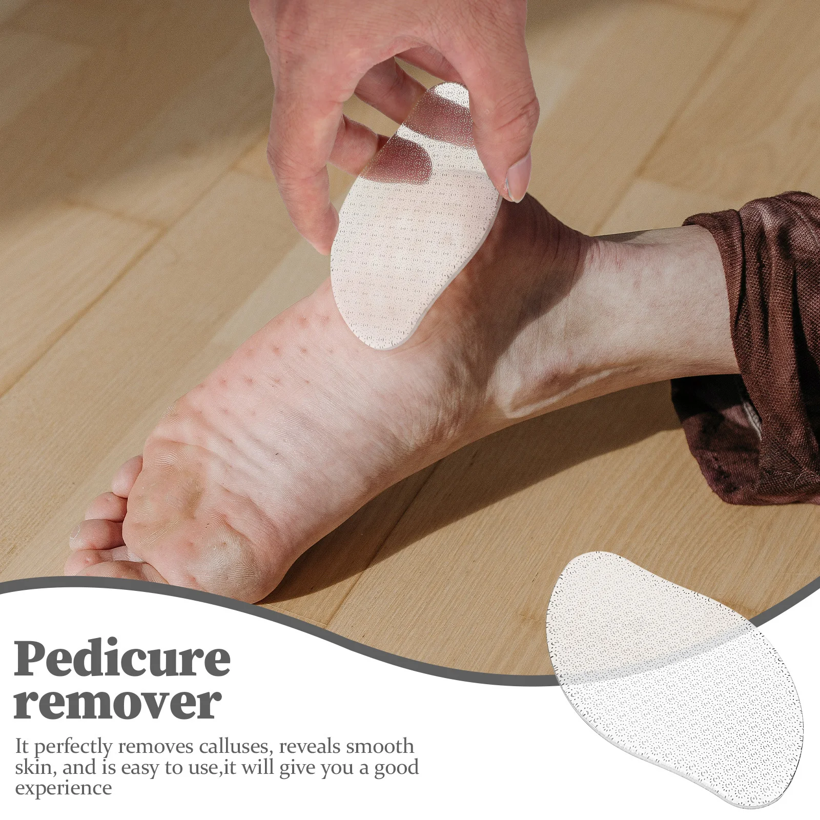 Glass Foot Scrubber Dead Skin Remover Portable Callus File Pedicure Tool Foot File Dead Skin Remover Pedicure Exfoliating Board