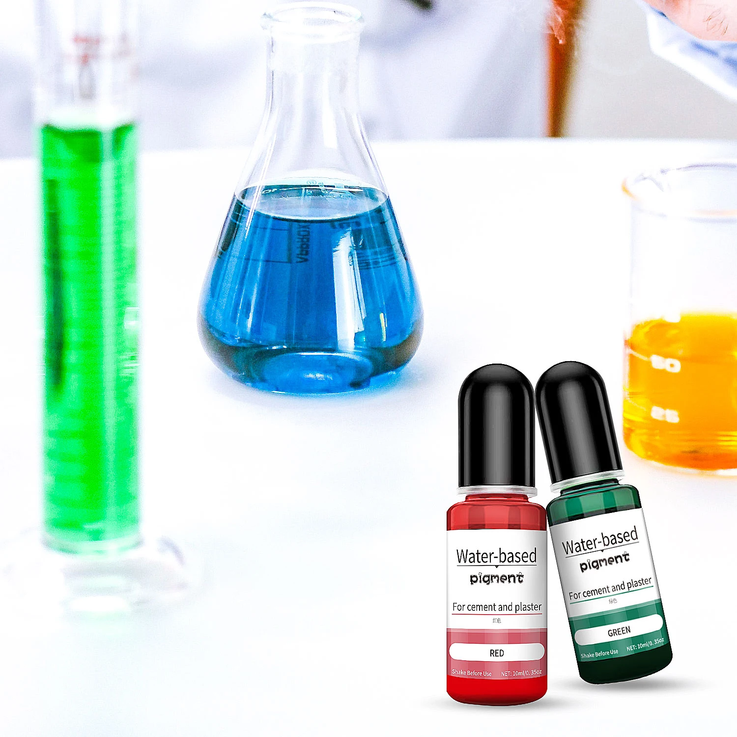 Gypsum Pigment Water-Based Pigment For Cement And Plaster New Color Liquid Colorant Dye DIY Gypsum Cement Craft Casting Pigments