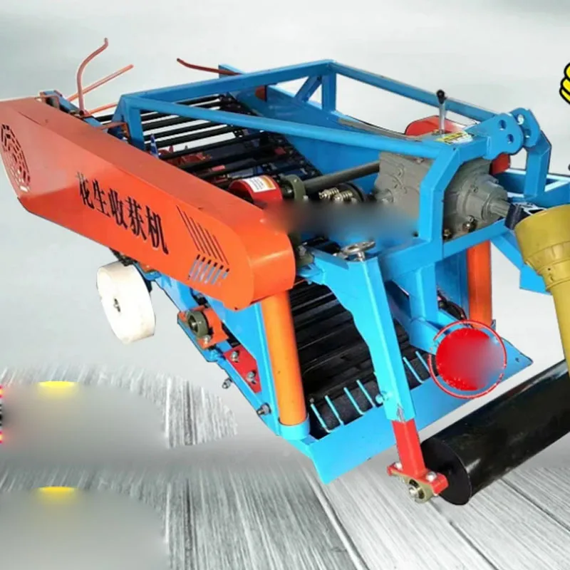 

New Fallen Peanut Collecting Picking Machine Roller Shutter Vibrating Screen Peanut Harvester （customized）