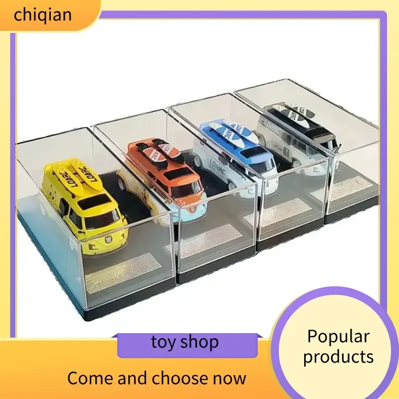 

LDARC V64 RTR Миниатюрный радиоуправляемый автомобиль Быстрая игрушка с дистанционным управлением Моделирование хлеба Гоночная модель Компактный размер Развлечения для всех