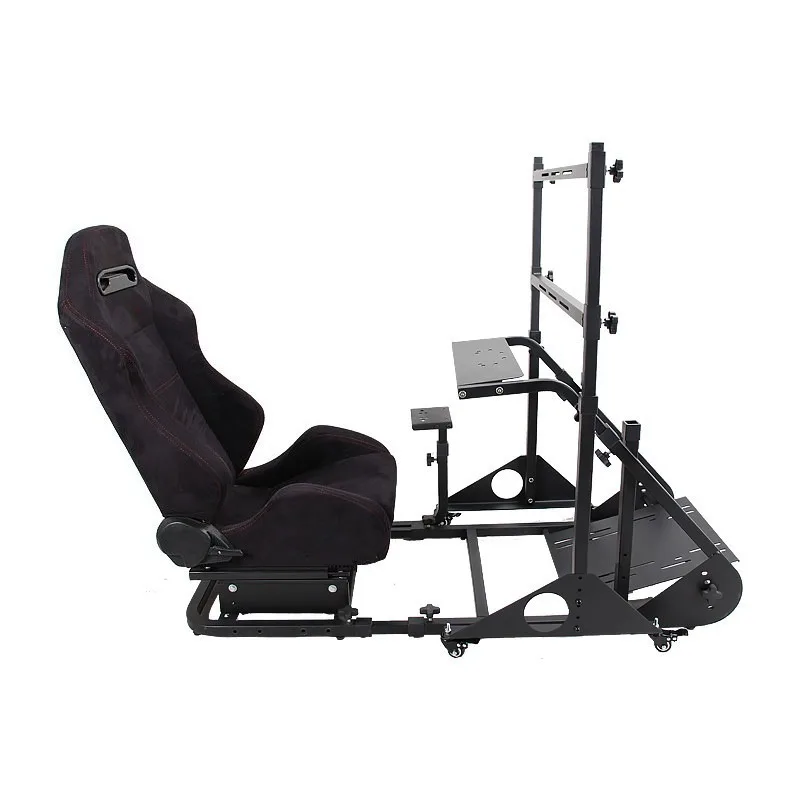 Movable Monitor TV Mount Bracket Adjustable Display Support Frame For Racing Simulator Cockpit