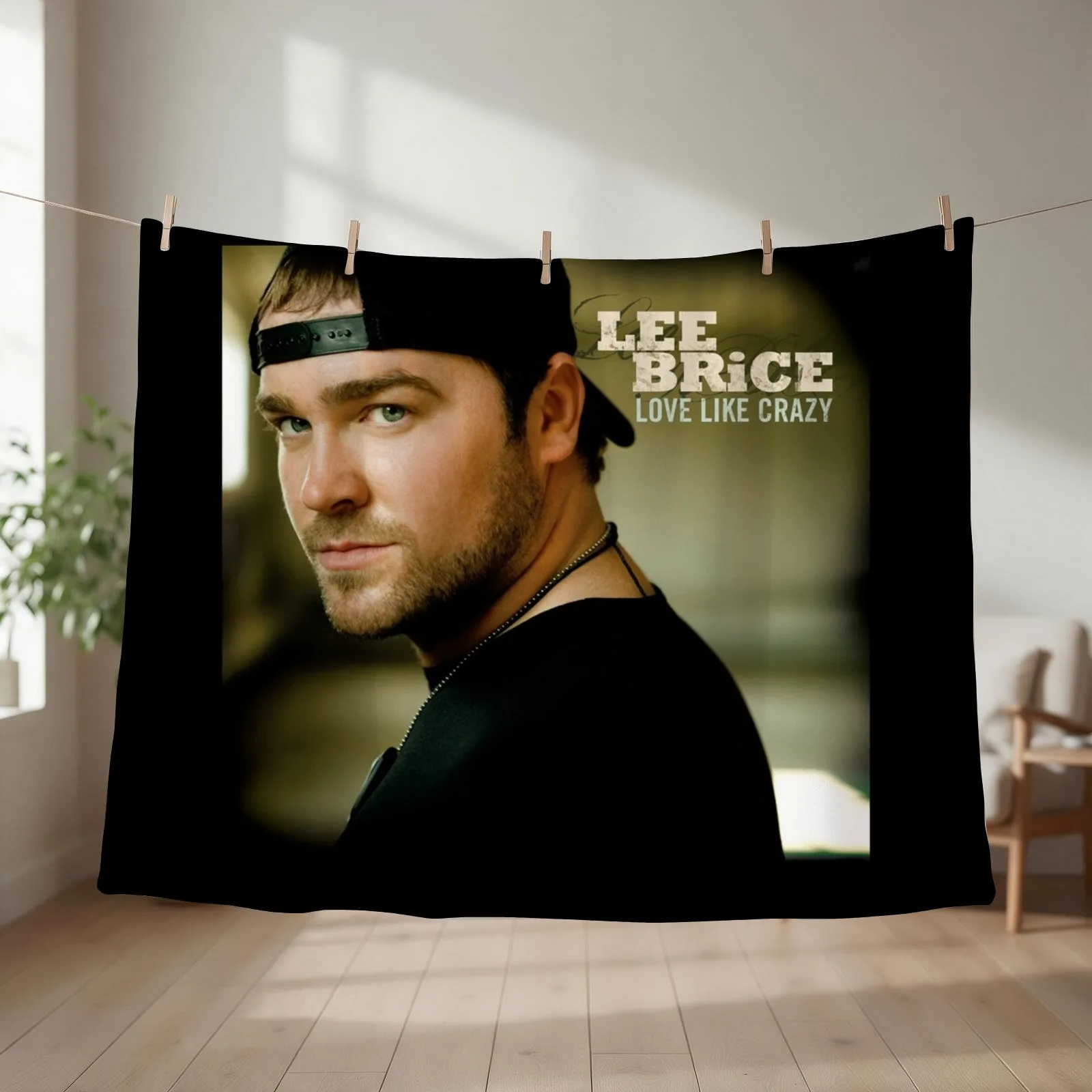 Lee Brice love like crazy Throw Blanket Nap For Decorative Sofa wednesday Furrys Blankets