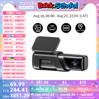 70mai Dash Cam M500 1944P 170FOV 70mai M500 Car DVR Dash Camera Recorder GPS ADAS 24H Parking Monitor eMMC built-in Storage