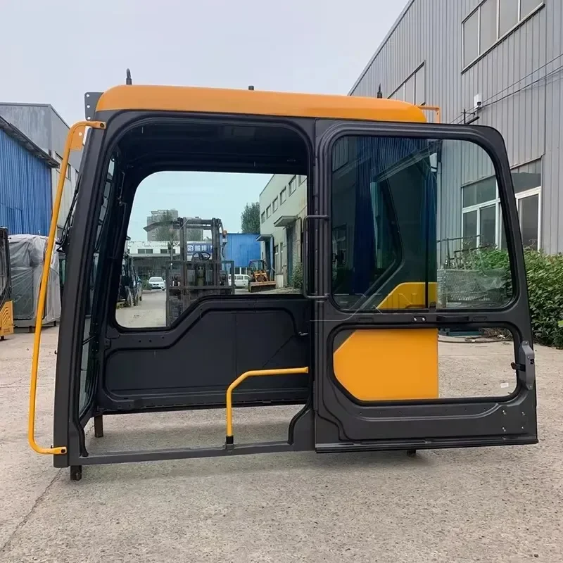2026 HOT Factory Supply 210D Cab Digger Cab With Glass Basic Cab 200D 210D 240D 260D Excavator Cabin for