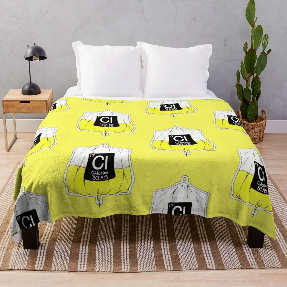 

Sipping on Chlorine Throw Blanket For Baby bed plaid Single Blankets