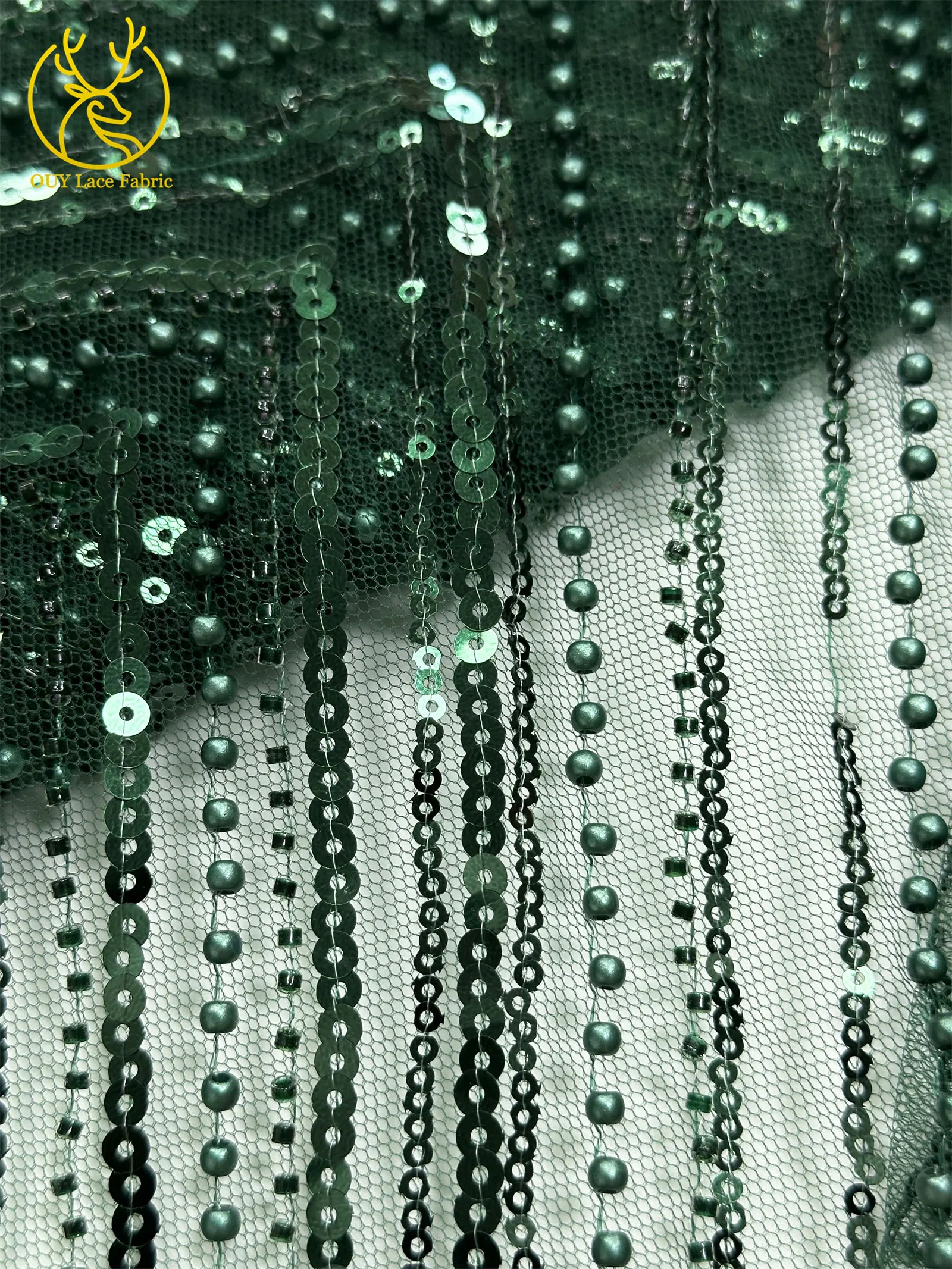 الأحمر حفلة الزفاف الزفاف العنقودية الفرعية الأفريقية مطرز شبكة نسيج الدانتيل 2025 جودة عالية الفرنسية الترتر تول أقمشة الدانتيل مخيط 5Y