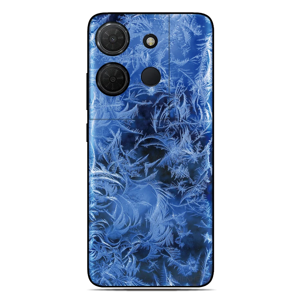 Чехол с кристаллами льда для WIKO T40 T60 T10 U Feel Wim View 4 Lite 5 Y50 Y51 Y52 Y60 Y80 Y82 Power U20 Jerry 3 Lenny 5 Чехол для телефона