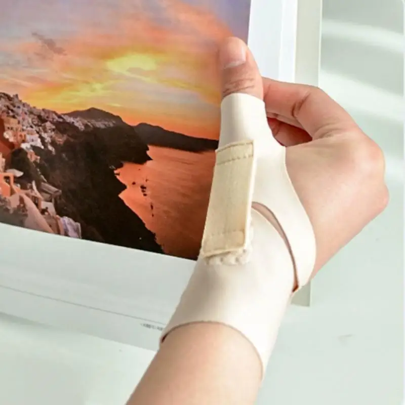 Handgelenk Daumen Unterstützung Klammer Weiche Elastische Daumen Kompression Hülse Schutz Daumen Spica Schiene Leichte Armband Gym Sport – Detail 20
