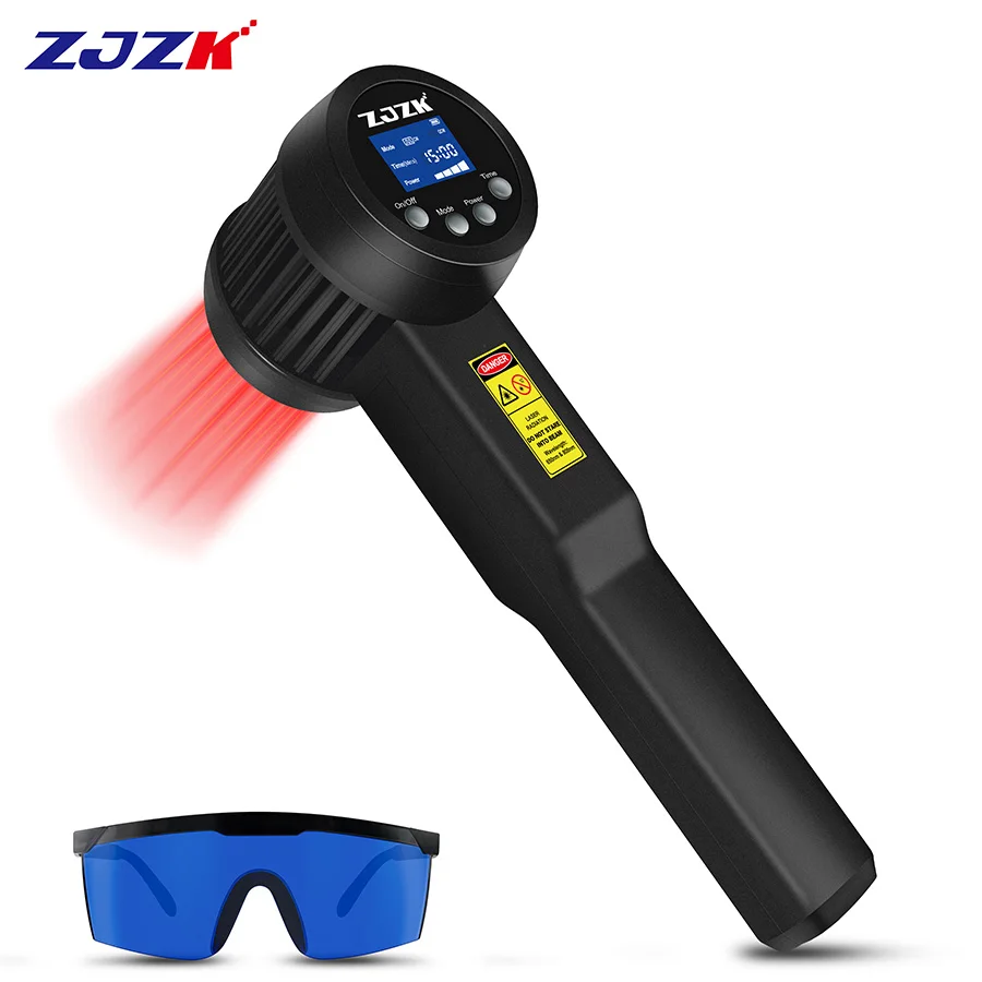 2026 Dual Wavelength 650nm 808nm Physiotherapy Equipment 5W Therapy Device for Rehabilitation Clinic Pain Relief Handheld
