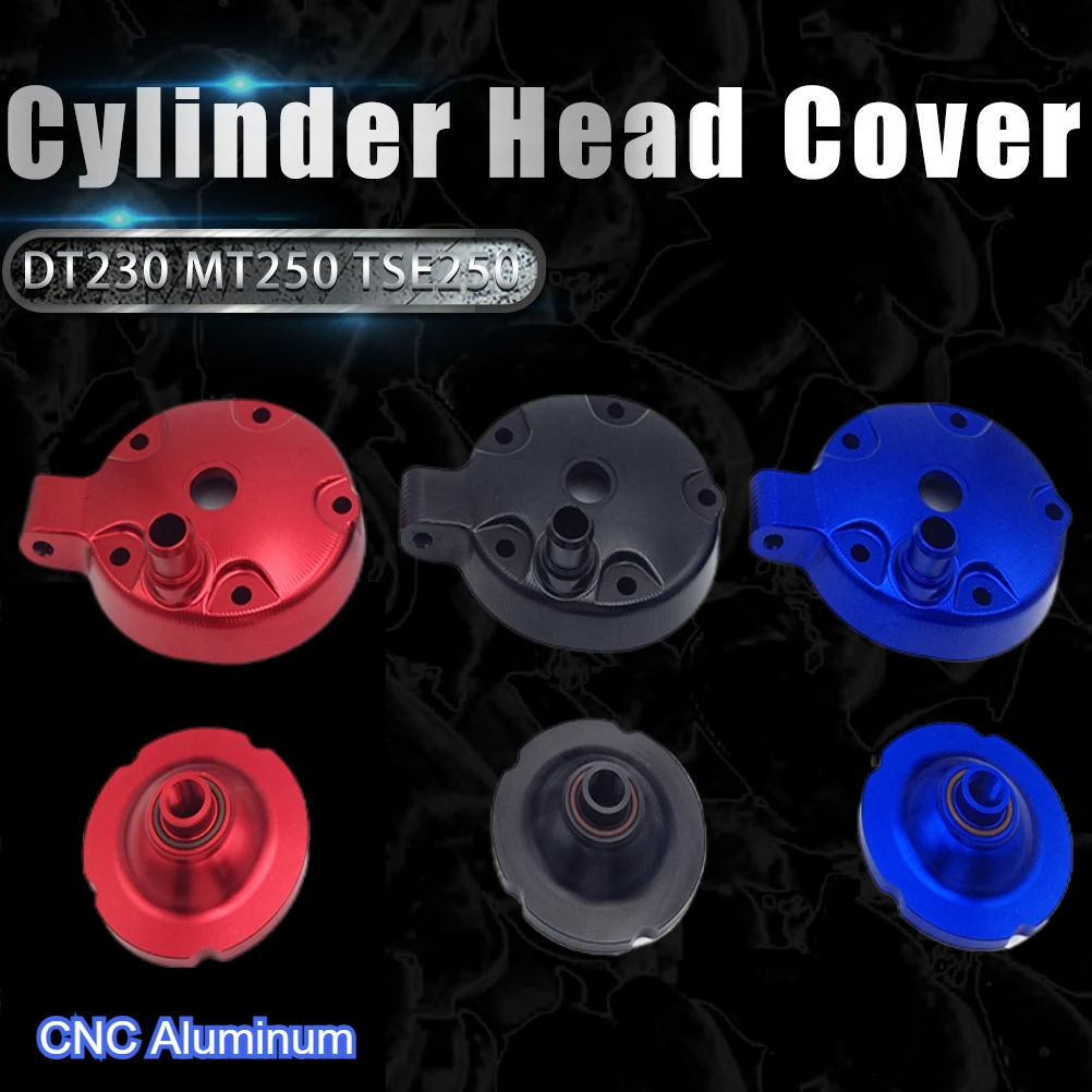 

Motorcycle Engine Cylinder Head Cover High Compression CNC Aluminum For YAMAHA DT230 LONCIN MT250 TSE250 2 Stroke Off Road Guard
