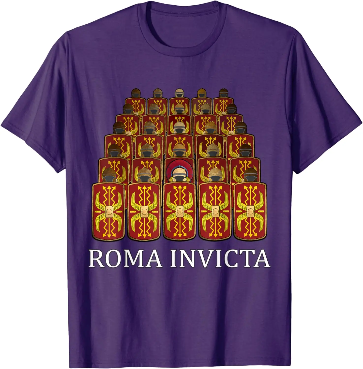 Roma Invicta Legions Marching Roman Legionaries T-Shirt Short Sleeve Casual Cotton Men TShirt