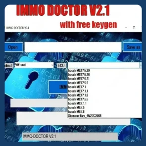 Newest IMMO OFF Universal Decoding software pack service tool immoff 17 doctor V2.1 serviceTool 1.2 Killer v1.1 Pin Code 1.3.9 view 4