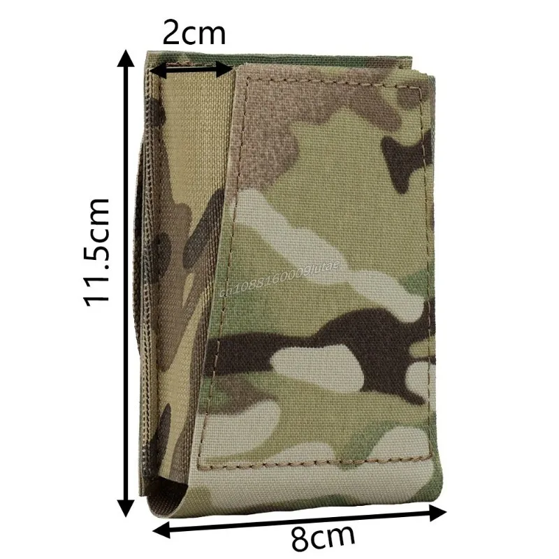 Tactical GBRS Style Magazine Pouch 556 762 9mm Glock M4 AK MAG Pocket MOLLE Elastic Bag Airsoft Hunting Belt Vest Accessories