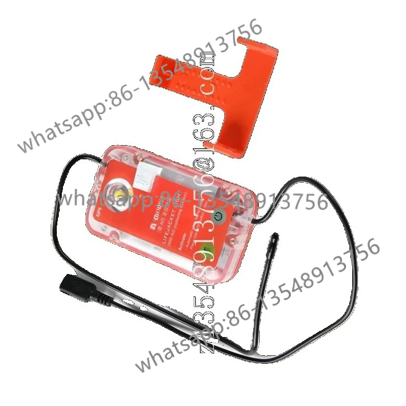 GPS positioning portable emergency life jacket light factory direct sales
