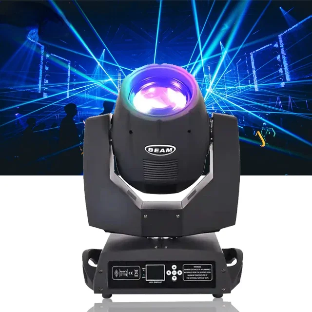 

Stage Lighting RGBW 7R 230W Sharpy Beam Spot Prism Dmx512 Moving Head Light For Dj Disco Stage