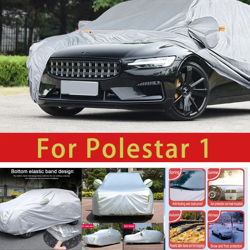 

For Polestar 1 Outdoor Protection Full Car Covers Snow Cover Sunshade Waterproof Dustproof Exterior Car accessories