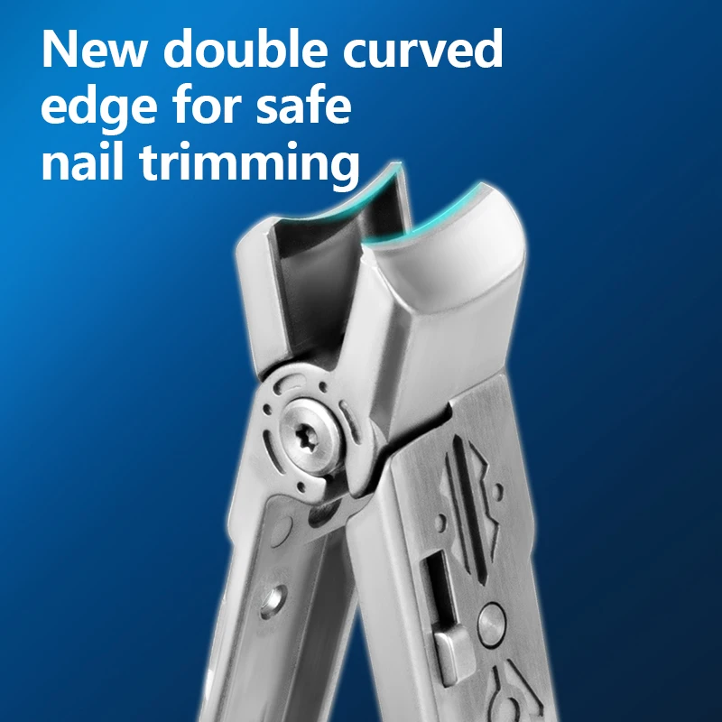 TJ SEGA-Professional Nail Clipper, prego aparador, grosso e duro Toenail, Tesoura unha, Cortador Estilo Robot, Poder e Beleza, Novo Processo