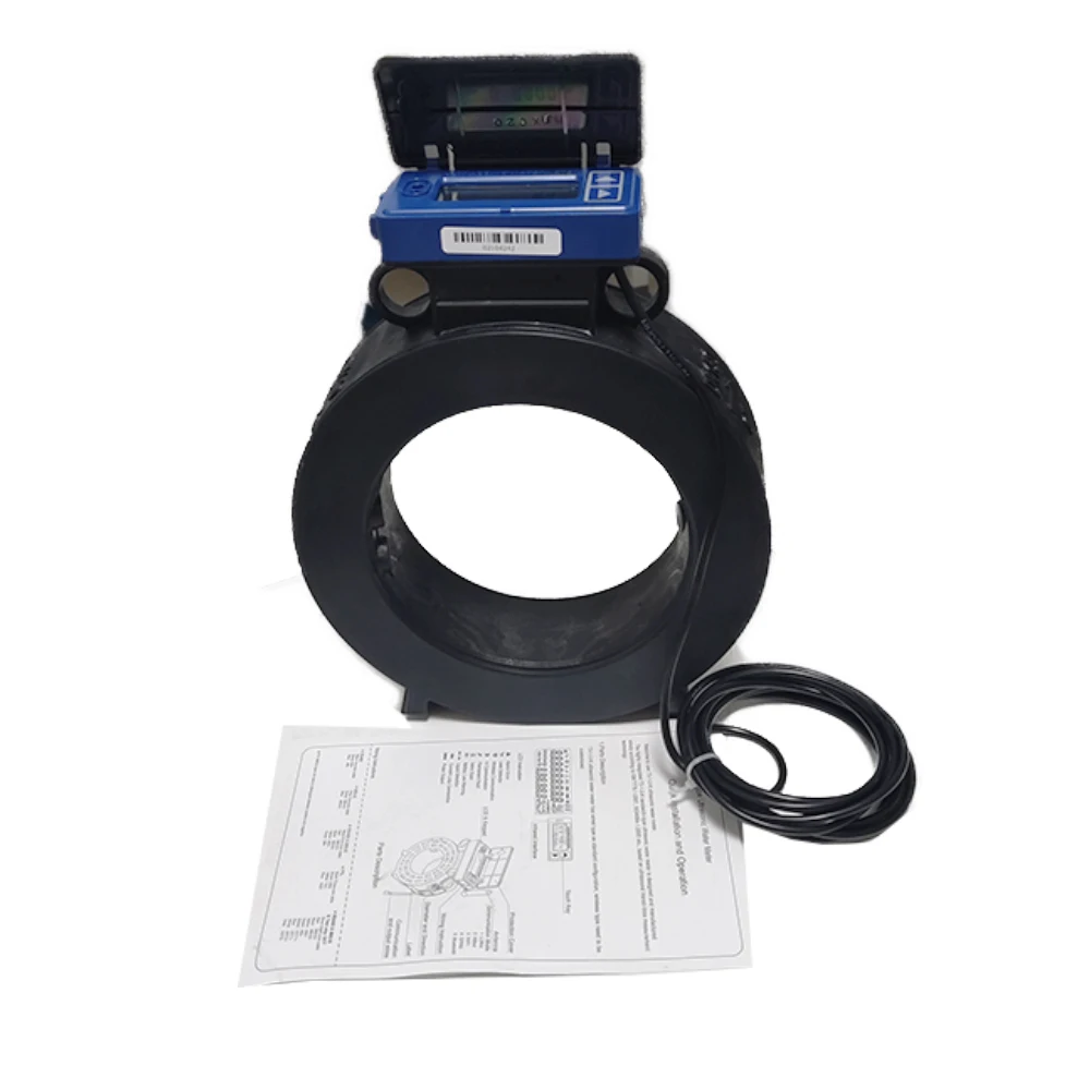 Digital Ultrasonic Water Meter Farmland irrigation remote water meter RS485 output DN100 DN125 DN150 ultrasonic flowmeter