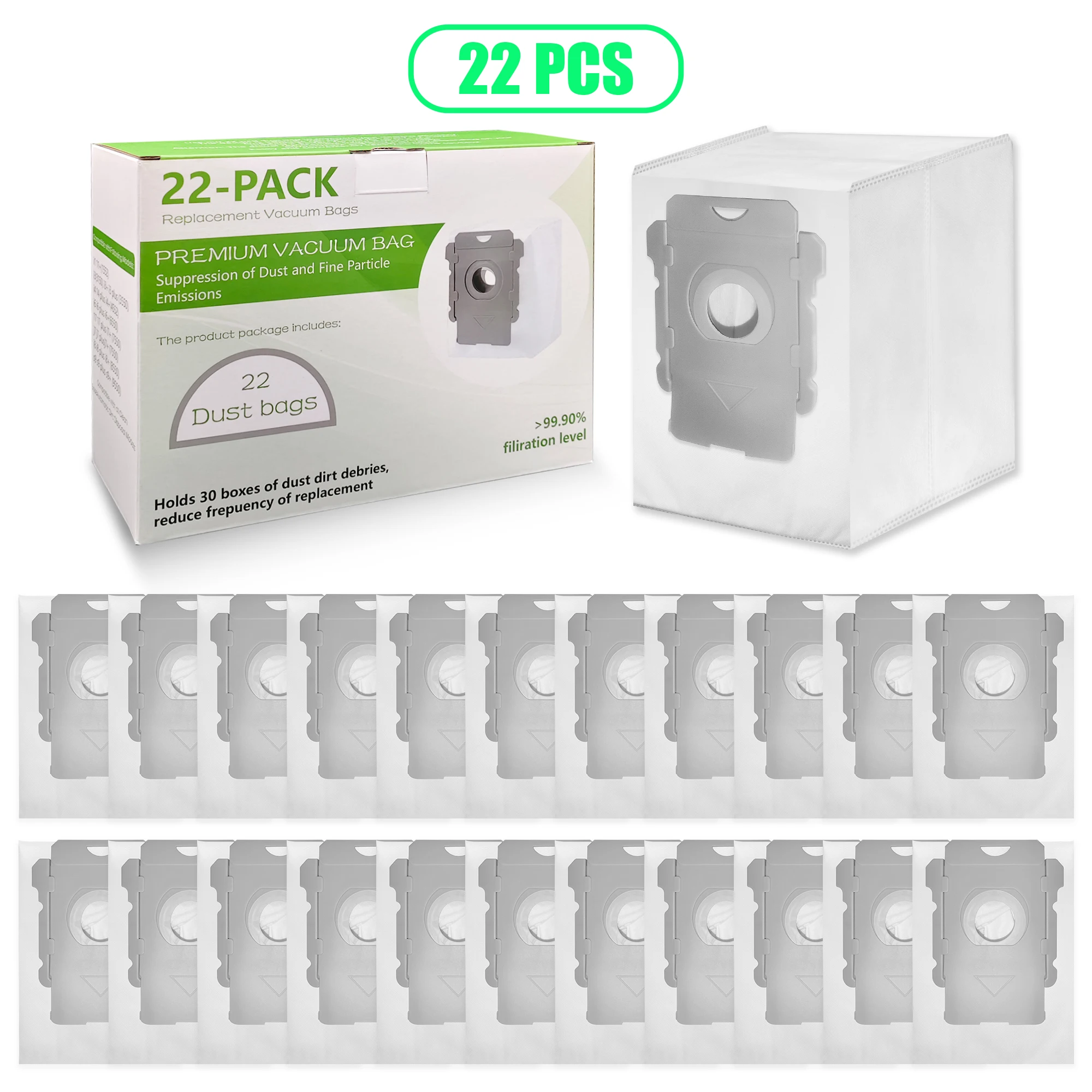 22Pcs Vacuum Bags C… - image