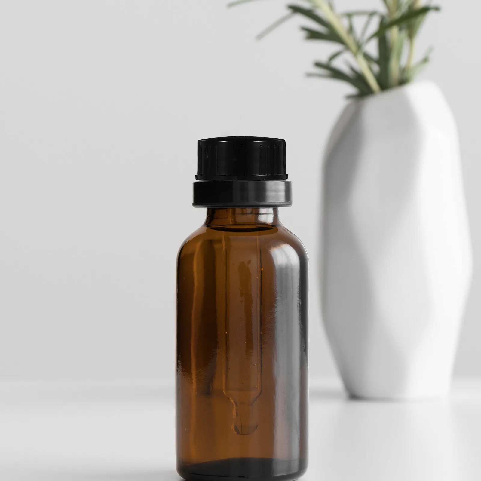 24Pcs Cone Shape Bottle Cap for Essential Oils Plastic Lid High Aromatherapy Diffuser Perfume Bottle Cap