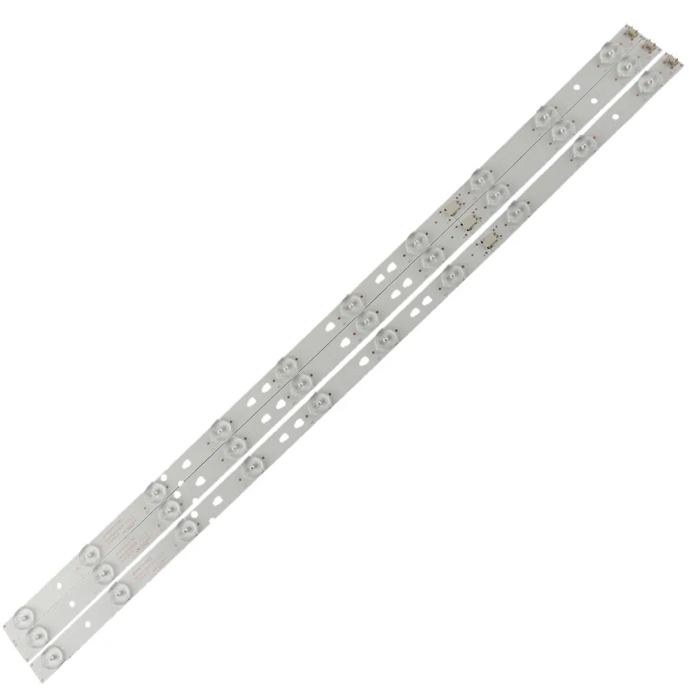 3 PCS LED Backlight Strip New LED315D10-07(B) for 32PAL535 LE32B310N  30331510219 LED315D10-ZC14-07(A) 30331510213 10leds 635m