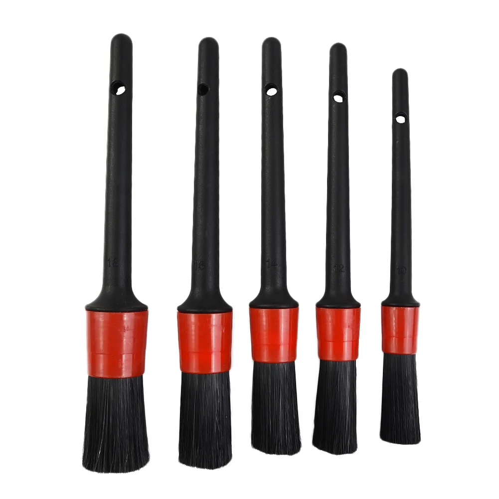 

Detail Brush Car Cleaning Brush Detailing Brush Set Dirt Dust Clean Brushes For Car Interior Exterior Leather Air Vents Cleaning