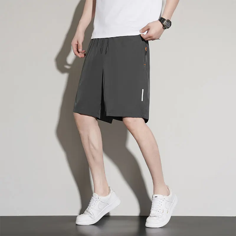 2024 Summer Sports Shorts Men\'s Breathable Quick Drying Beach Shorts Plus Size Basketball Sweatpants Men\'s Casual Running Shorts