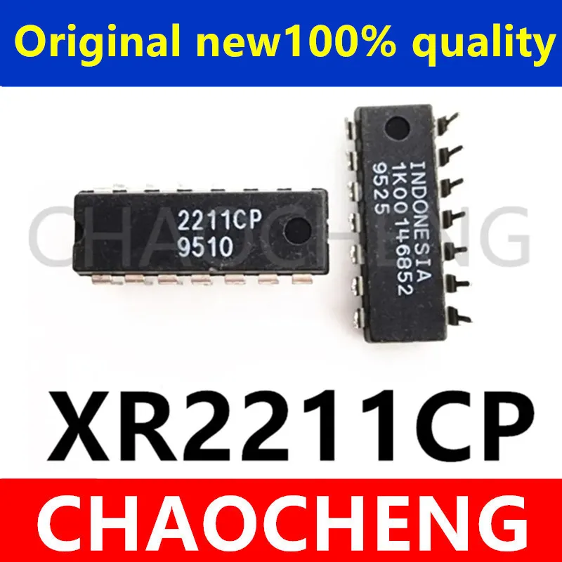 (2-5pcs)100% New original  XR2211CP  2211CP   DIP-14 Chipset