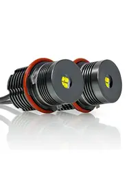 80W For BMW LED Angel Eyes 6000K Xenon White - Halo Ring Bulbs for E39 E60 Pre-LCi,amber ,yellow