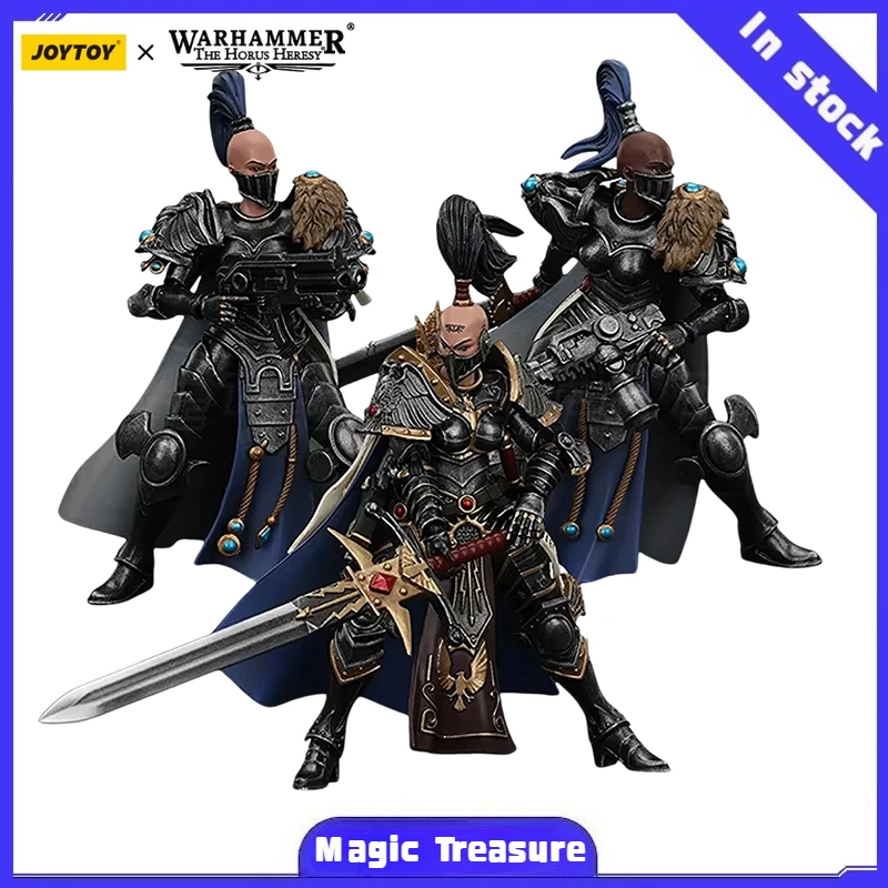 

【MT】JOYTOY Warhammer 40K Sisters of Silence Knight-Commander Jenetia Krole Vigilator Squad Toy 1/18 Action Figures