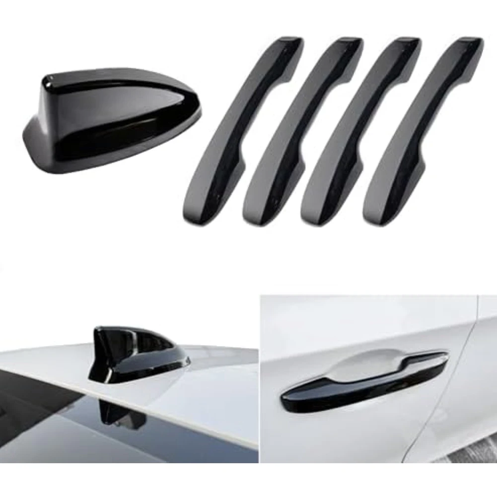 11th Gen Door Handle Cover Car for antenna Cover Trim For Honda Civic 2022-2026 Scratch-Resistant Auto Exterior Accessory