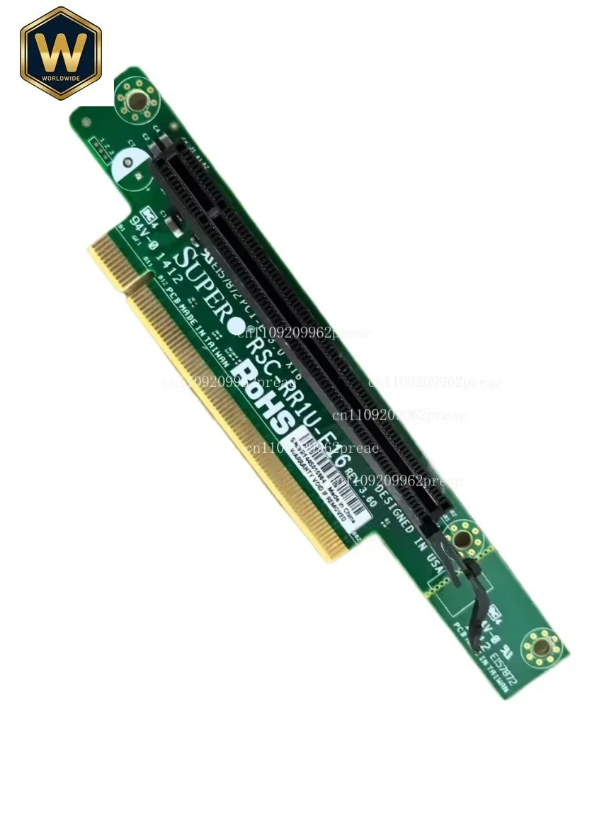 

SX used For Supermicro 1U Server PCI-E X16 4.0 Horizontal Riser Card RSC-RR1U-E16