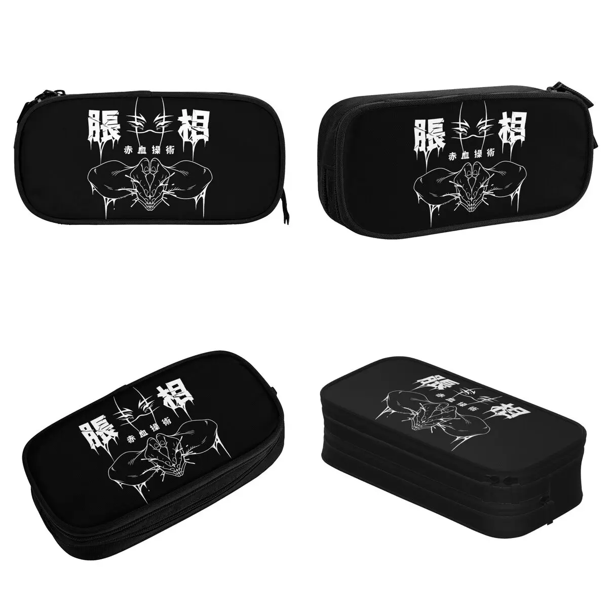 Fashion Blood Manipulation Choso JJK Anime Pencil Case Pencilcases Pen for Student Big Capacity Pencil Bags Gifts Stationery