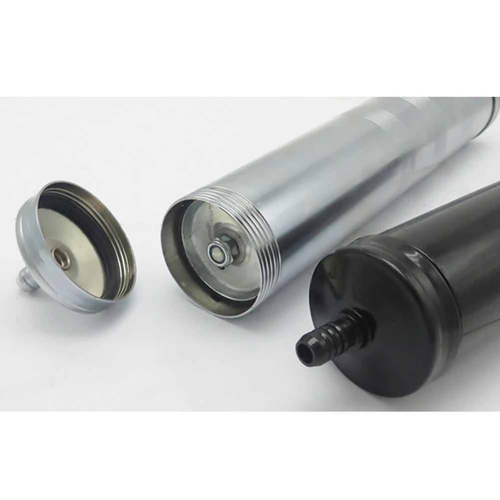 

500CC Grease Oil Absorption Tube Vacuum Transfer Hand Syringe Machine Pump Extractor Auto Replacement (Silver Plating Style)