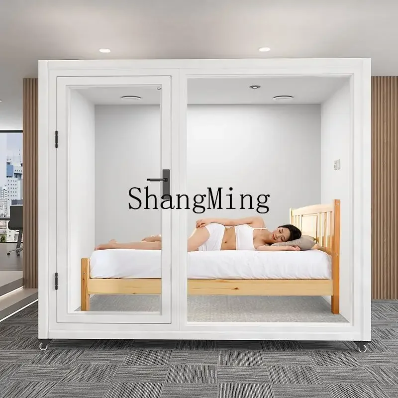 CLSleeping Piano Room Live Stream مجموعة طبلة عازلة للصوت غرفة متنقلة عازلة للصوت مقصورة نوم منزلية مقصورة صامتة للمنزل #5