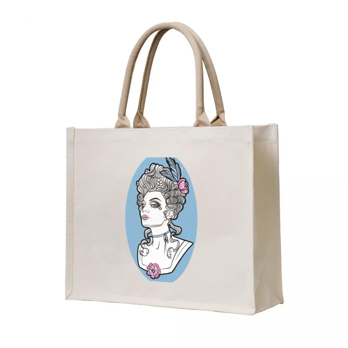 

Baroque Bi$hes - Haughty Tote Bag reusable grocery bags Eco bag shopping bag canvas shopping