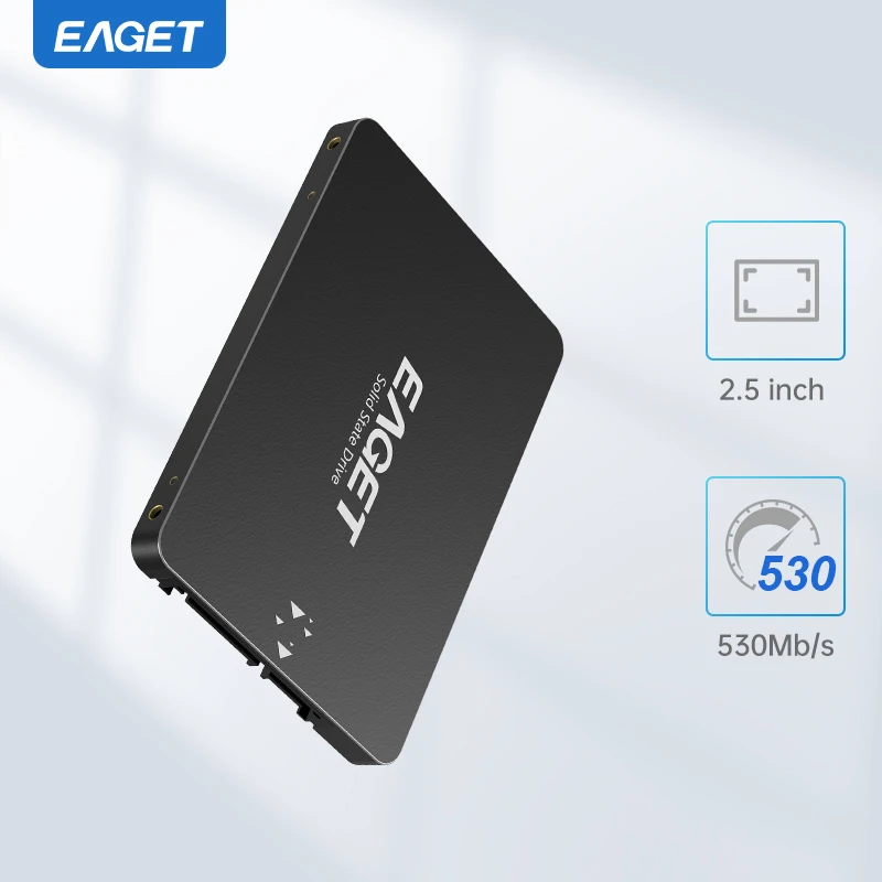 Eaget SSD 120GB SATAIII SSD 240GB 480GB  2.5 Hard Drive HD SATA Disk Internal Hard Drive High Quality Solid State Hard Drive