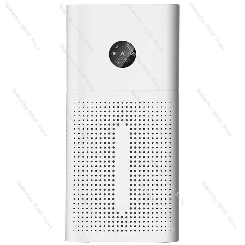 Home Negative Ion Air Purifier for Bedroom, Remove Formaldehyde Smoke Odor Pet Hair, HEPA Filter Indoor Fresh Air Cleaner
