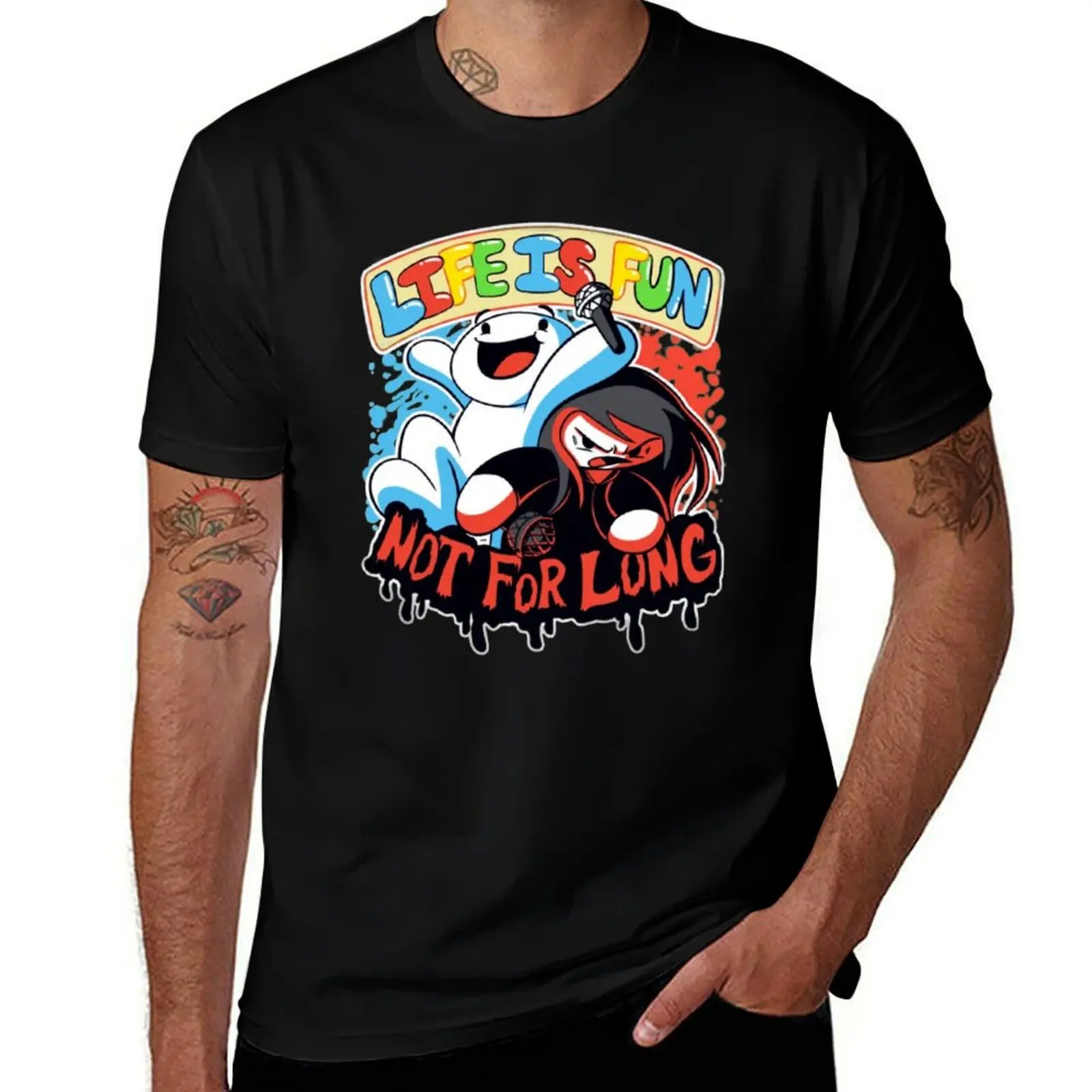 

TheOdd1sOut - The odd 1s out - Life Is Fun Merch Sooubway T-Shirt anime tshirt cotton t shirt pack T-Shirt