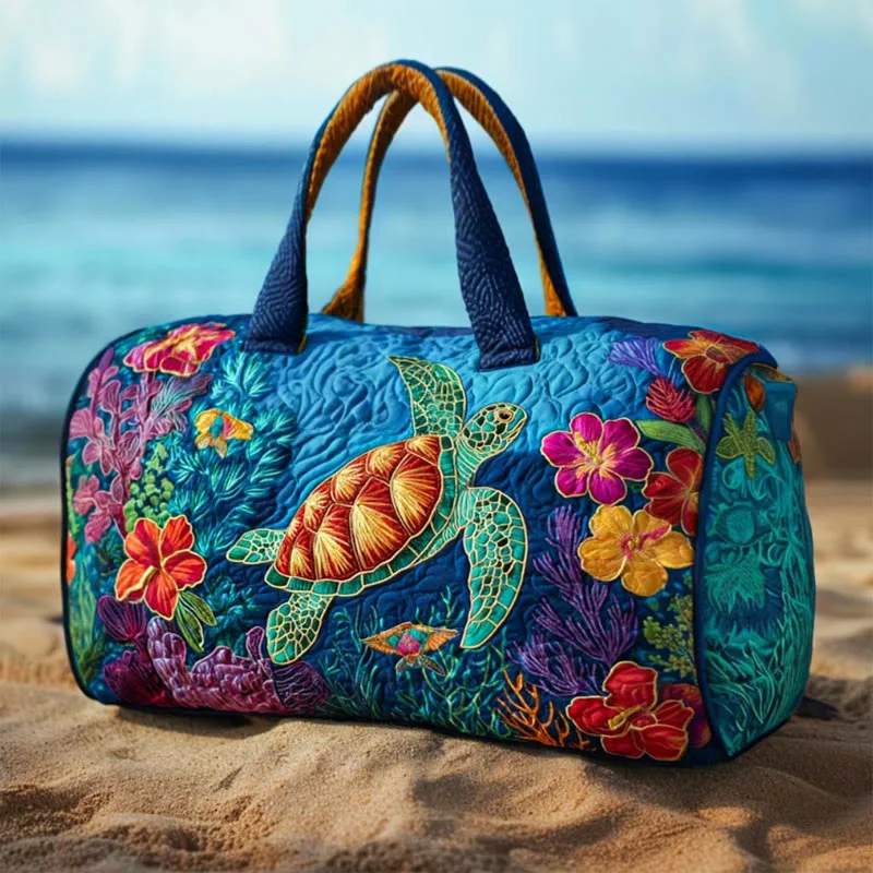 

3D Printed Quilted Beach Bags Personalized Gifts Sport Bags Handbag Tote Bag Custom Training Travel Bag Hiking Camping