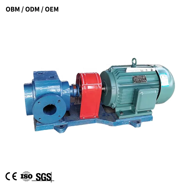 Asphalt heating hot heavy oil residues tar Roots pump automatic electric heat preservation bitumen resin transfer gear pump