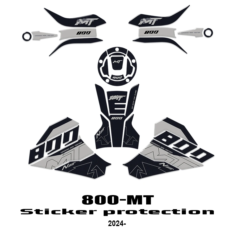 

For CFMOTO CF 800MT MT800 MT 2024 800 MT 2022 2023 3D Epoxy Resin Sticker Tank Pad Fuel Tank Motorcycle Accessories