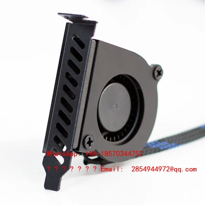 Chassis Exhaust Fan PCI Half Height Small Chassis Turbine Exhaust Cooling Fan Graphics Card Cooling