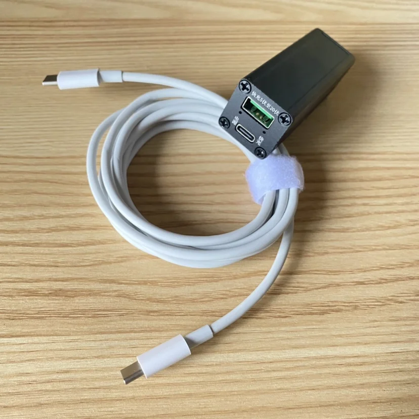 100W Typec Đa Giao Thức Bộ Chuyển Đổi Có Thể Trực Tiếp Đồng Hồ Hiện Tại Khi Vào Hệ Thống Mà Không Cần Pin