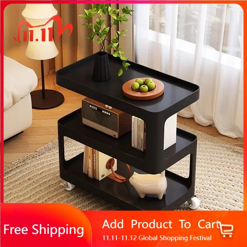 

Lazy Modern Side Table Elegant Delicacy Princess Nordic Trendy Sofa Side Table Space Saving Compact Meubles Lounge Furniture